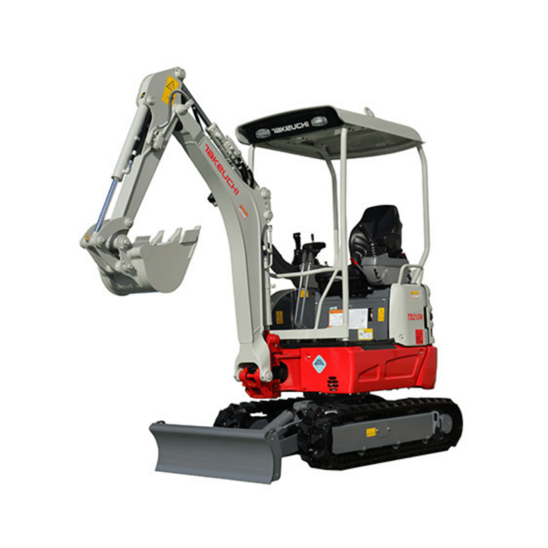 Miniexcavadora 1750 kgs