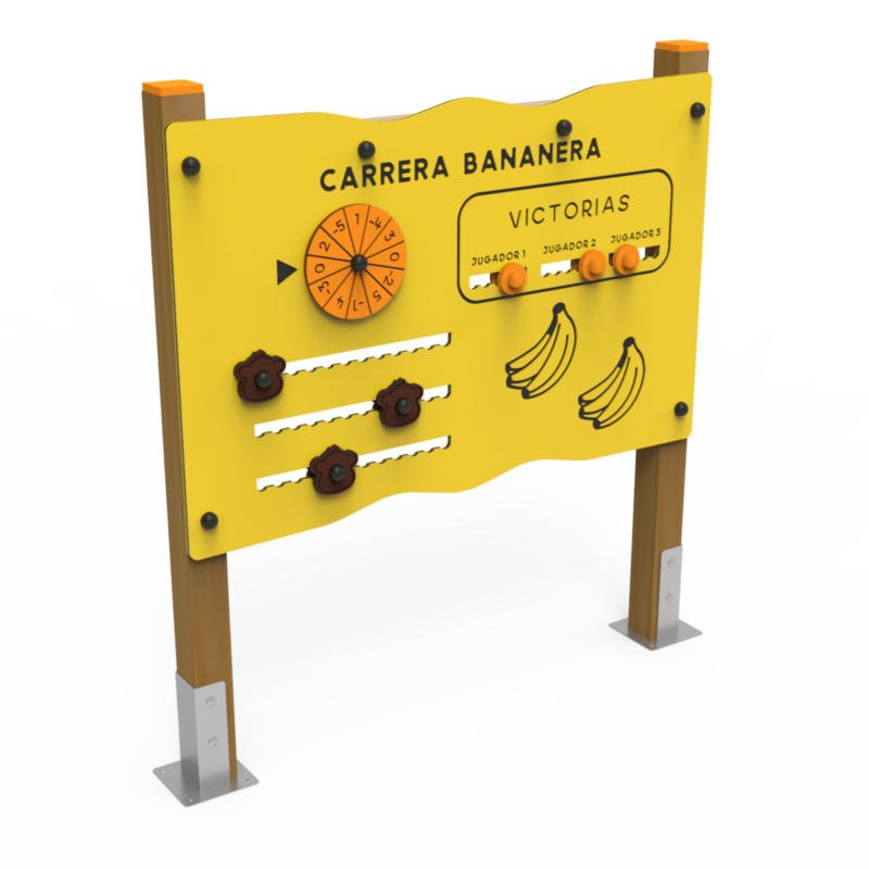 Panel Interactivo Carrera Bananera ♿︎