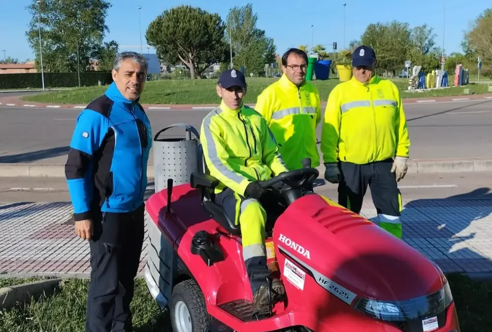 entrega de este Tractor Cortacésped Honda HF 2625