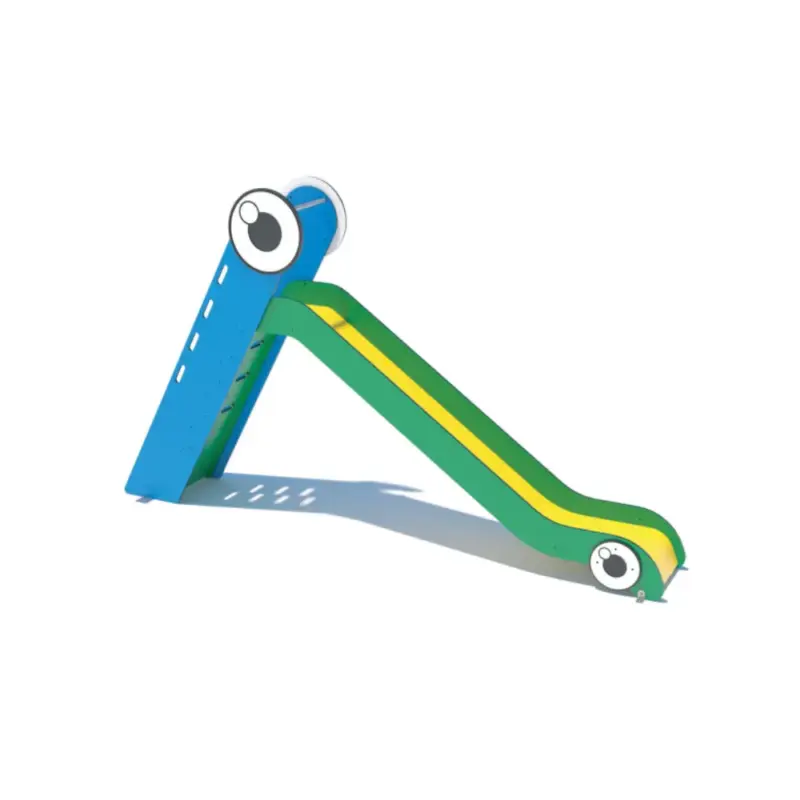 Tobogan de metal de colores