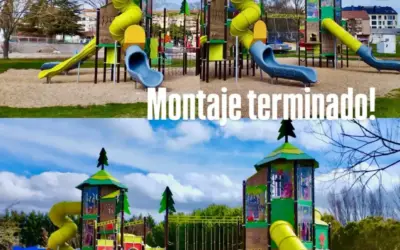 Montaje termina en Medina del Campo (Valladolid)