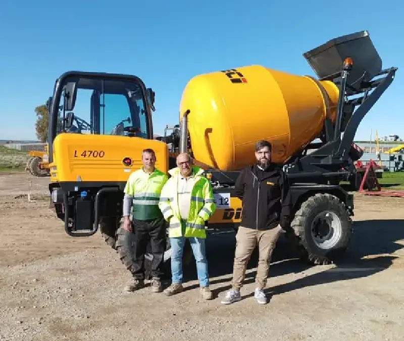 Entrega autohormigonera